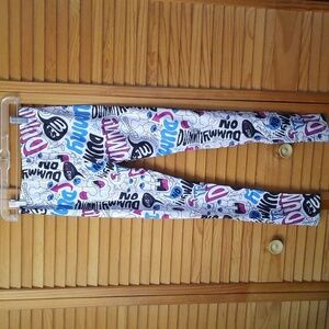 Legging Army NWOT Sublimation Series Gone Crazy Legging One Size 3-9
